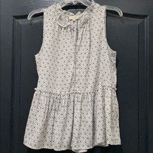 Women’s sleeveless Loft blouse